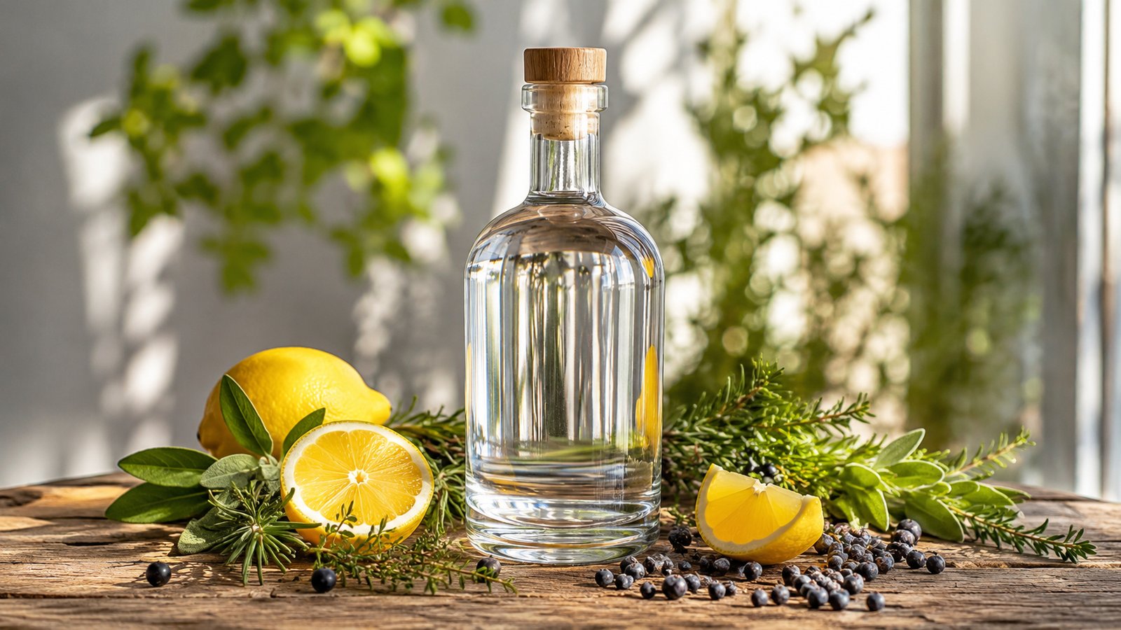 Craftový gin z malé palírny s bylinkami a citrusy — originální dárek pro muže