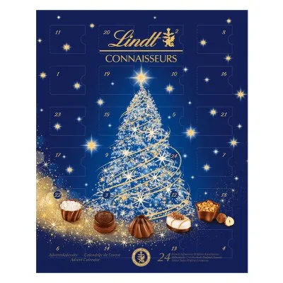 Adventní kalendář Lindt Connaisseurs s pralinkami