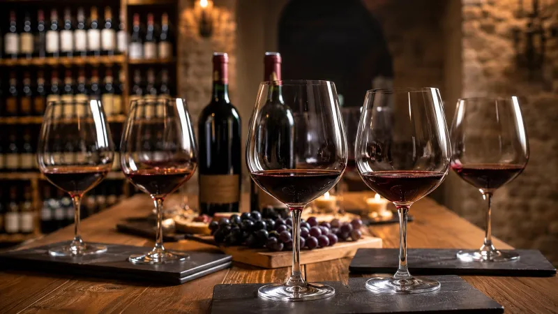 Řízená degustace vína se someliérem a několika sklenkami - gastronomický zážitkový dárek