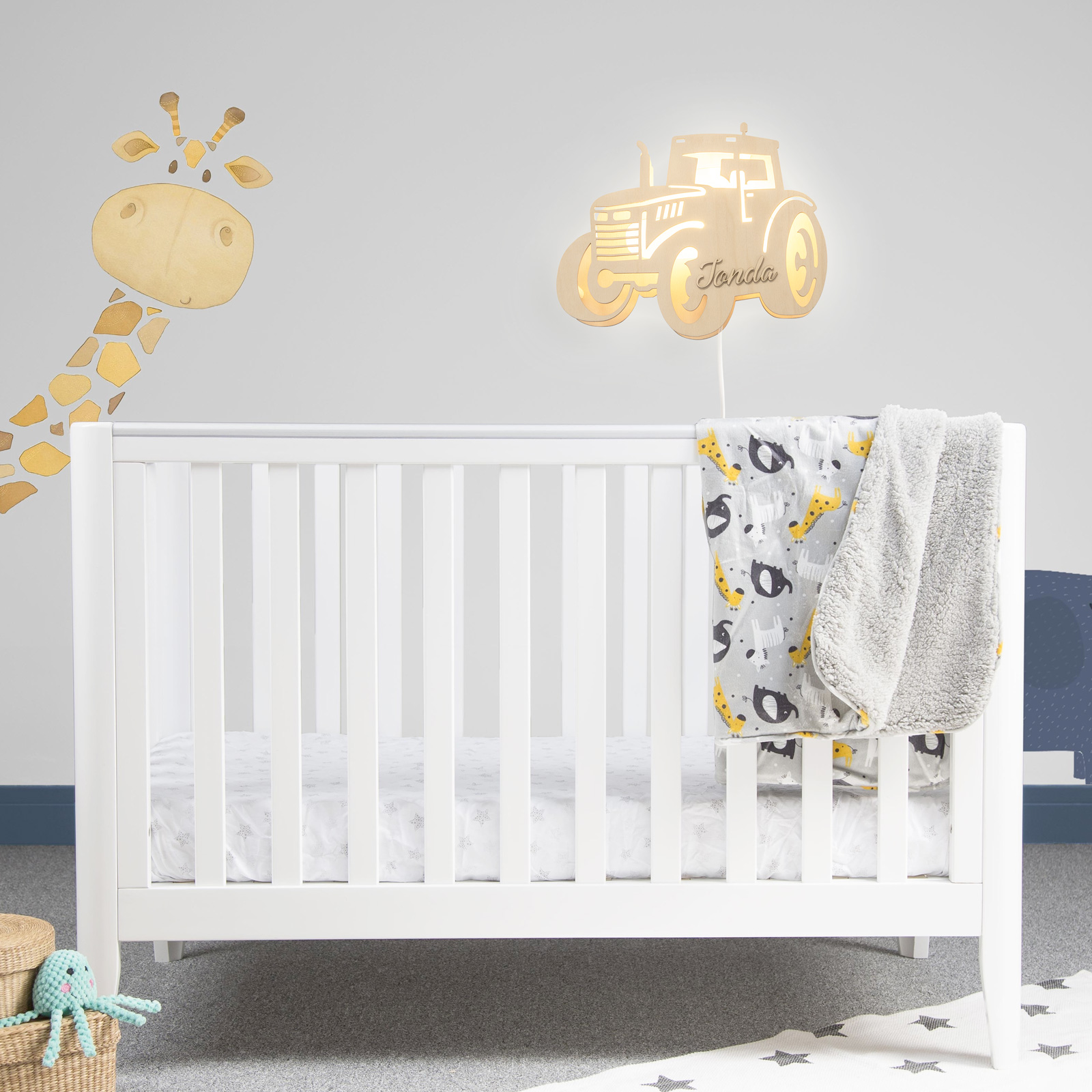 Lampička do dětského pokoje - Traktor Lampička do dětského pokoje - Traktor - Obrázek 4