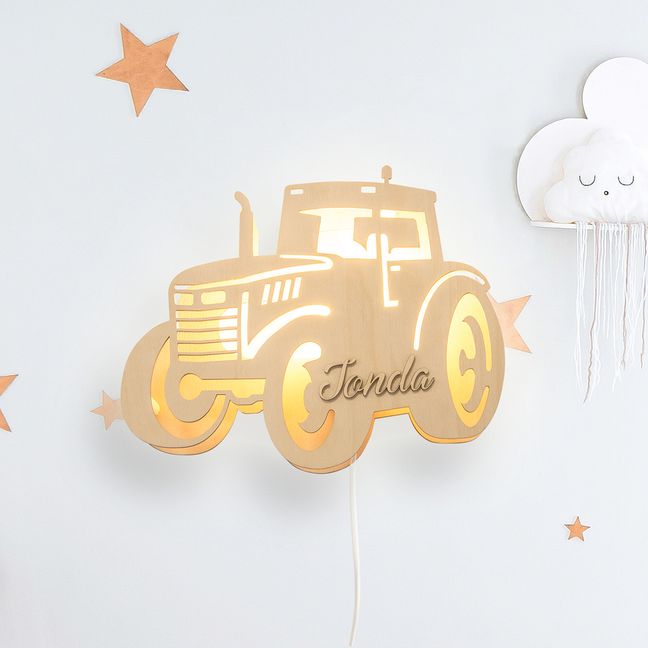 Lampička do dětského pokoje - Traktor Lampička do dětského pokoje - Traktor