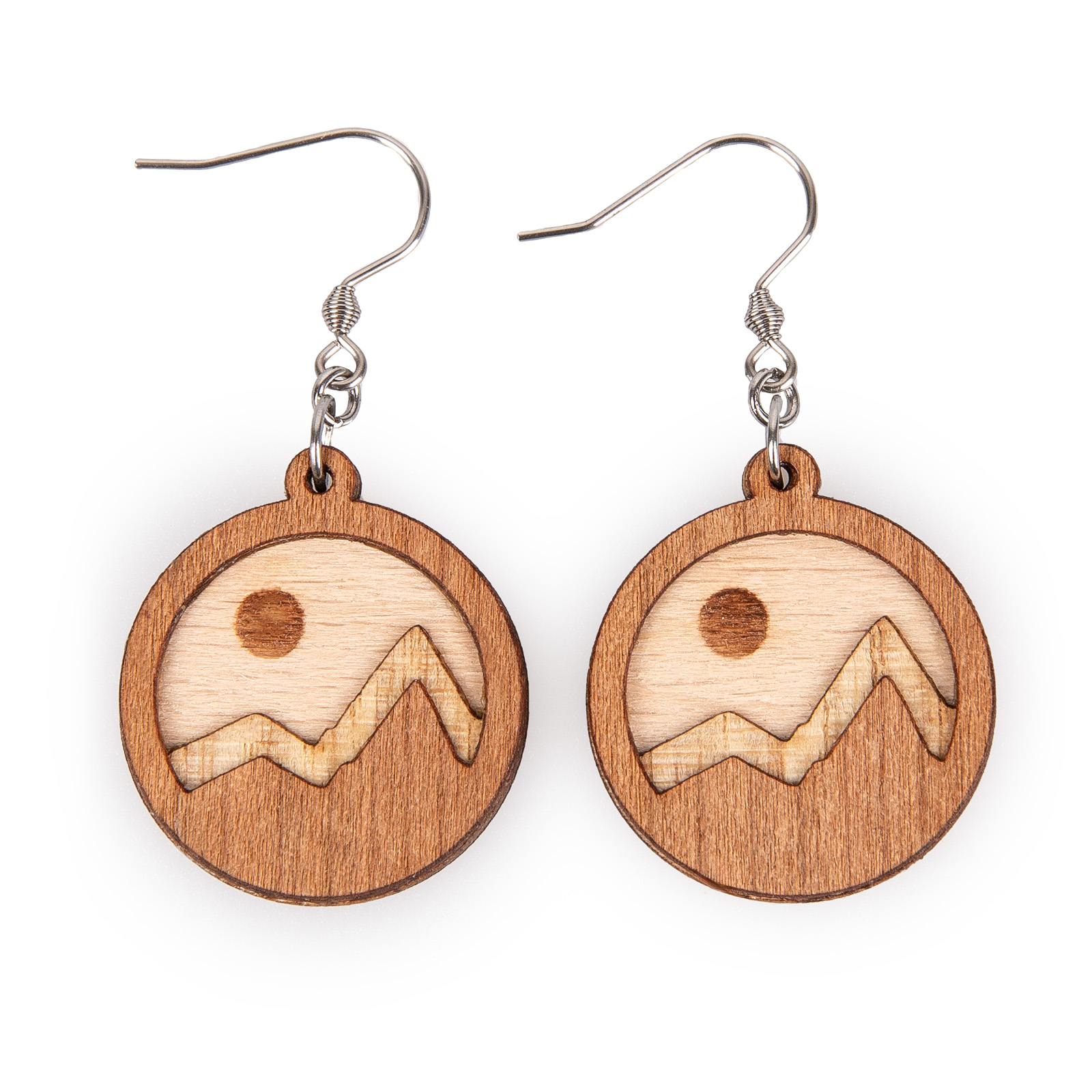 Dřevěné náušnice HOORAY - Cime Dřevěné náušnice HOORAY - Cime - Obrázek 4