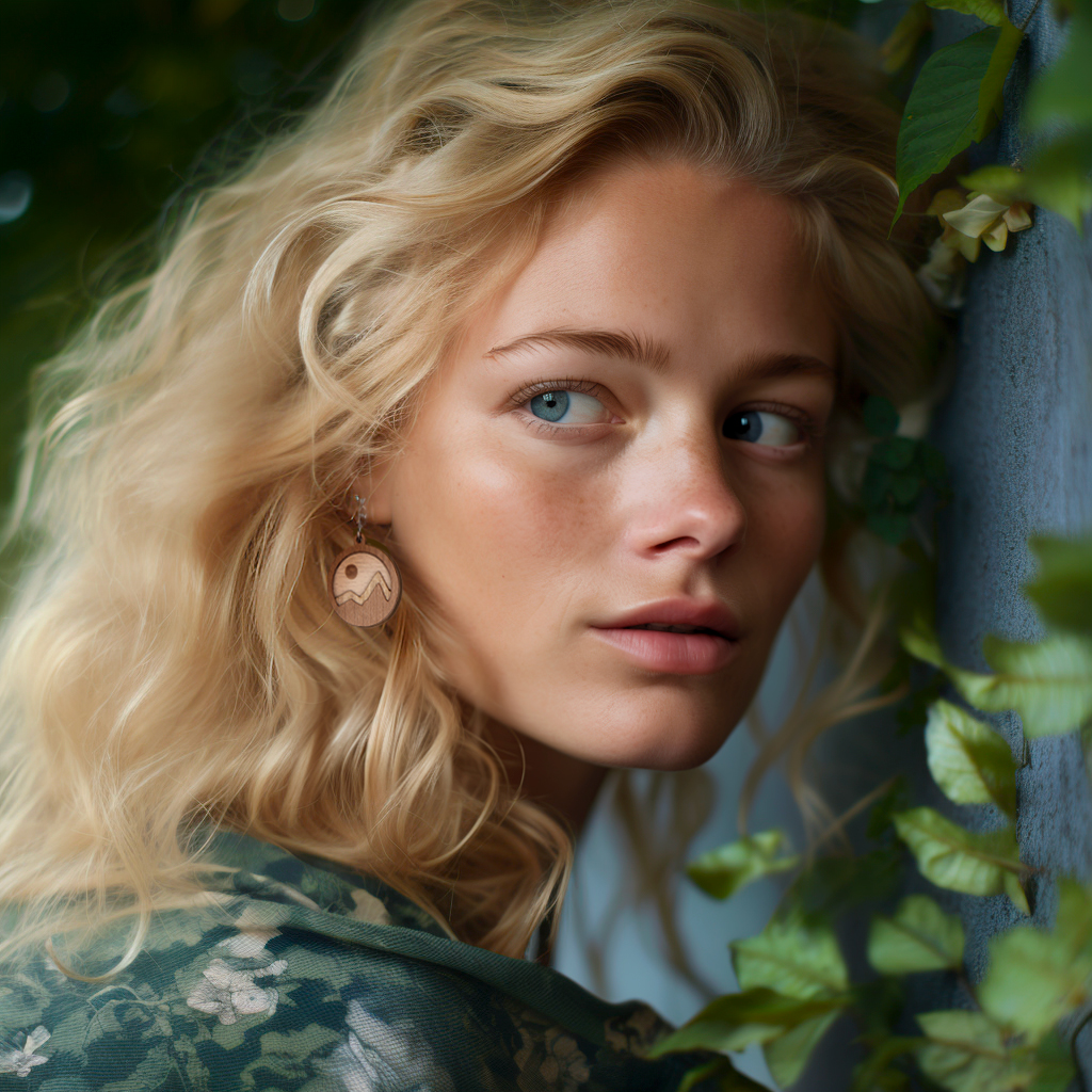 Dřevěné náušnice HOORAY - Cime Dřevěné náušnice HOORAY - Cime - Obrázek 2