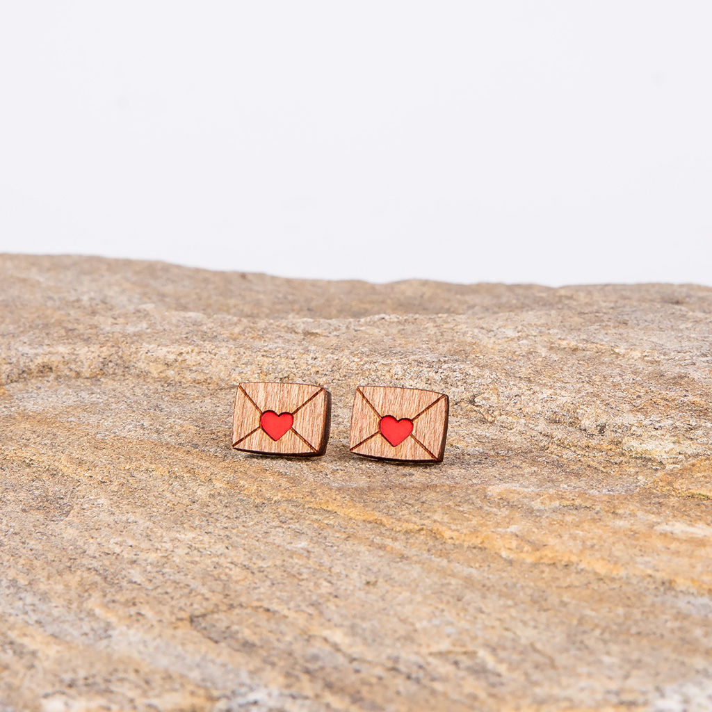 Dřevěné náušnice HOORAY - Sonetto Dřevěné náušnice HOORAY - Sonetto - Obrázek 6