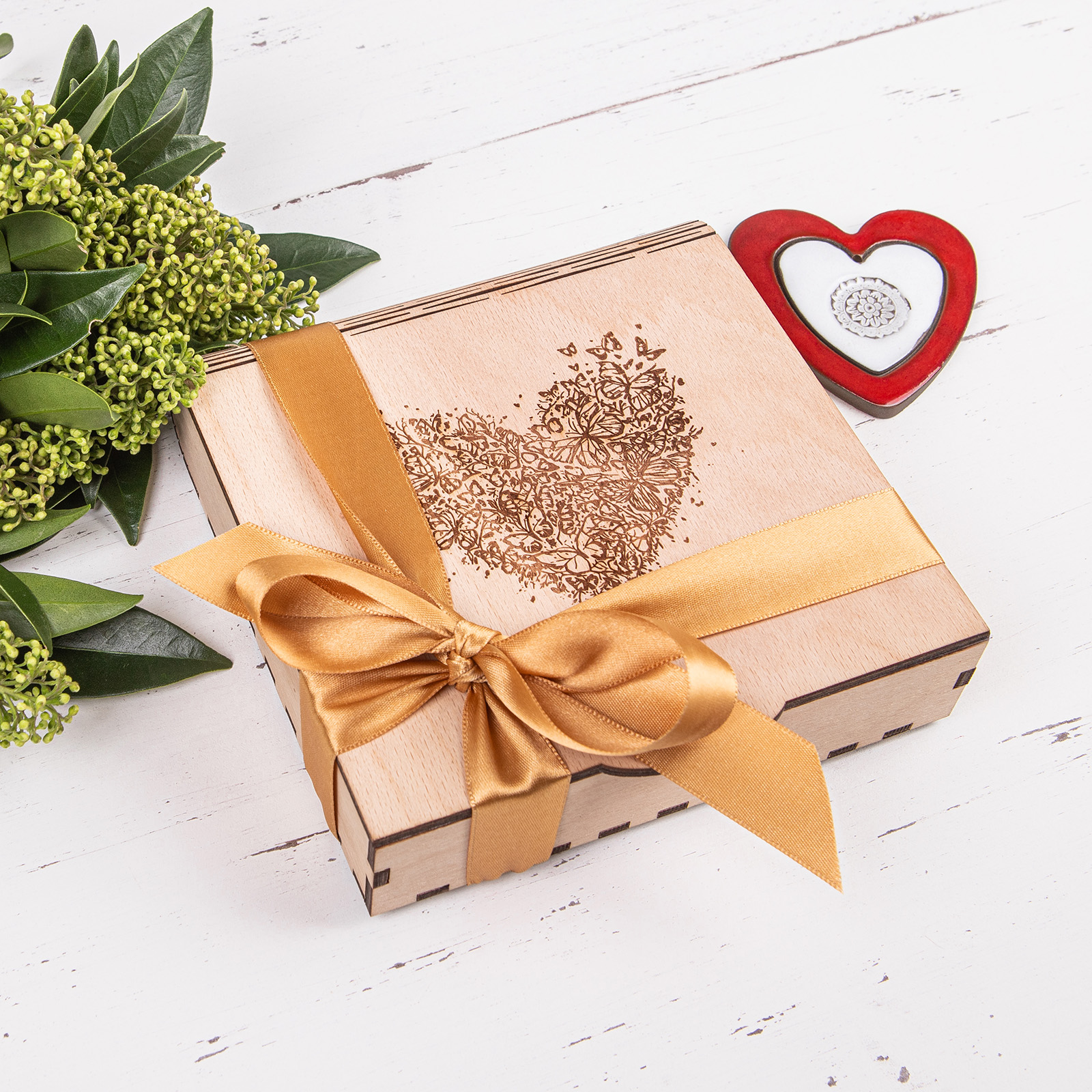 Malá čokoládová sada HOORAY v prémiovém dřevěném boxu Malá čokoládová sada HOORAY v prémiovém dřevěném boxu - Obrázek 4