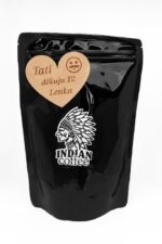 Zrnková káva Indian coffee 200g s dřevěným emblémem na míru Vyberte si motiv: Pro tatínka